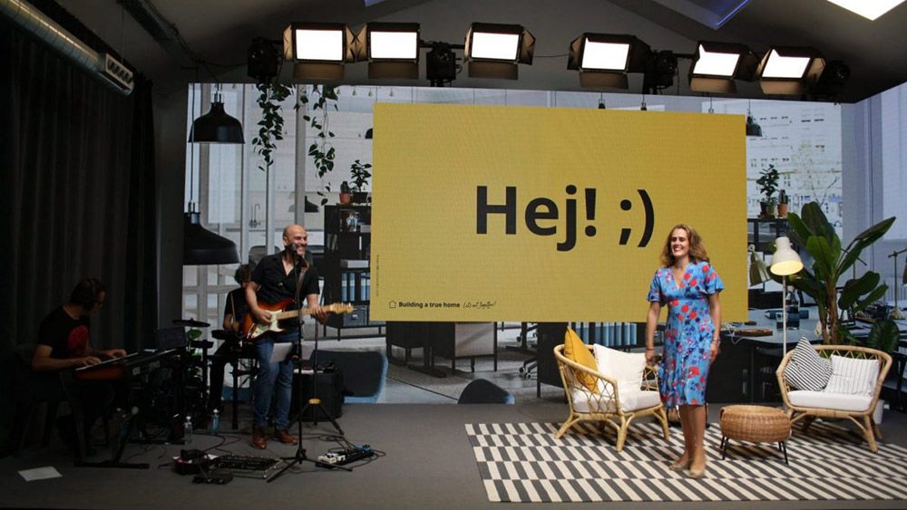 Evento híbrido y seguro para IKEA