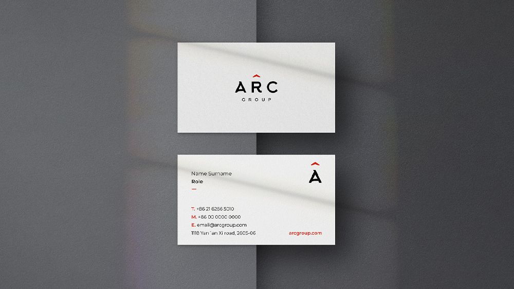 ARC tarjetas de visita