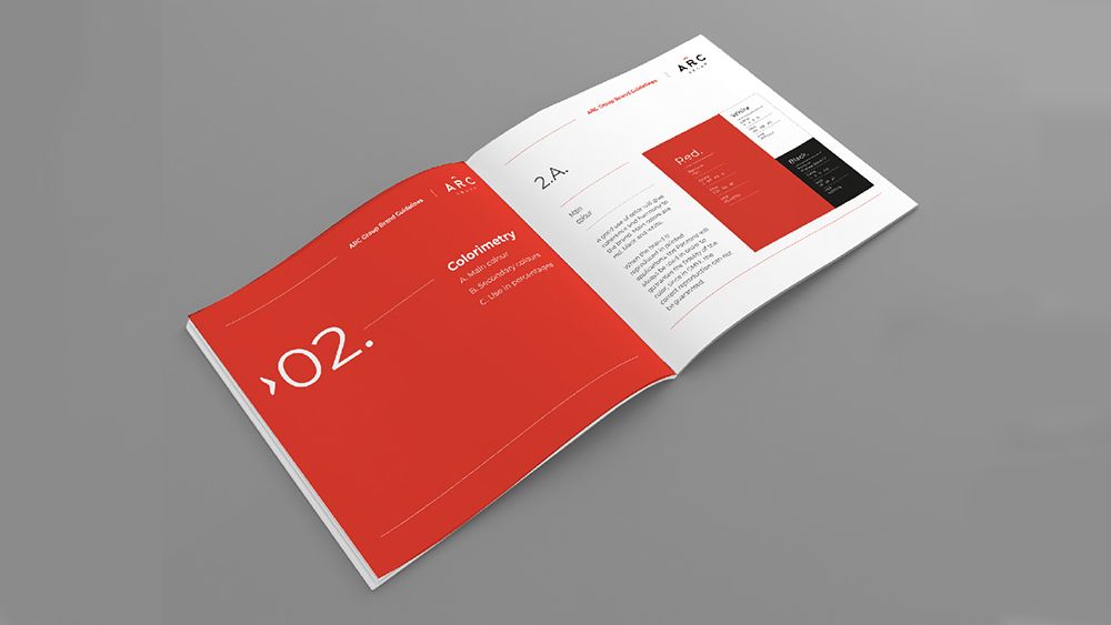 ARC case study mockup