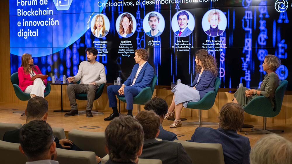 Conferencia del evento Crypto Week