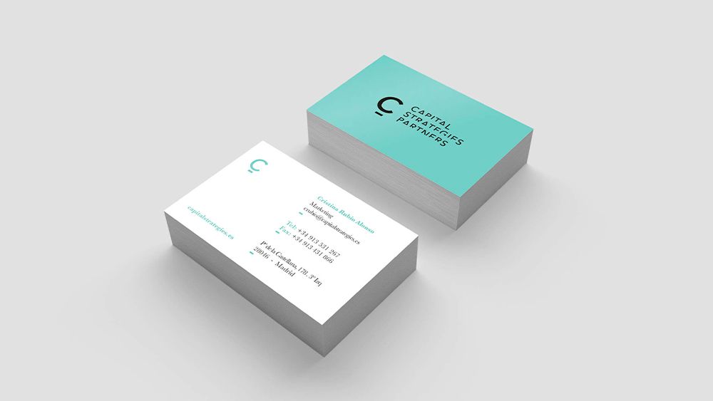 business cards capital strategies partners
