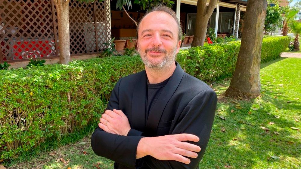 Foto de Giacomo en el evento de Clovr Labs