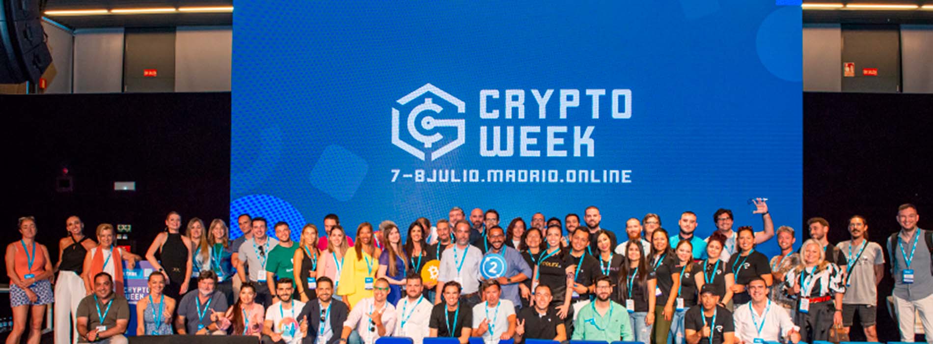 Conferencia del evento Crypto Week