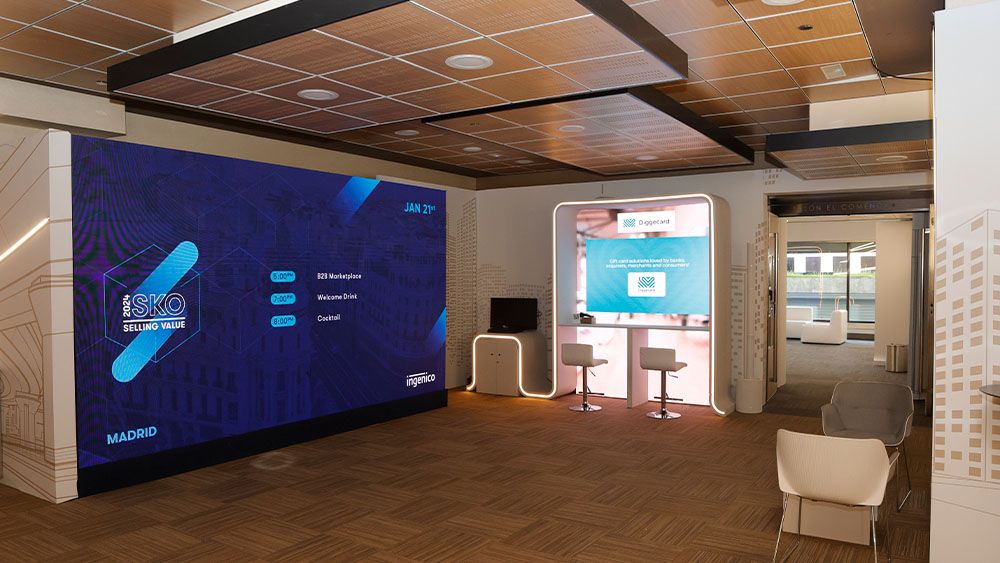 Stands del evento de Ingenico