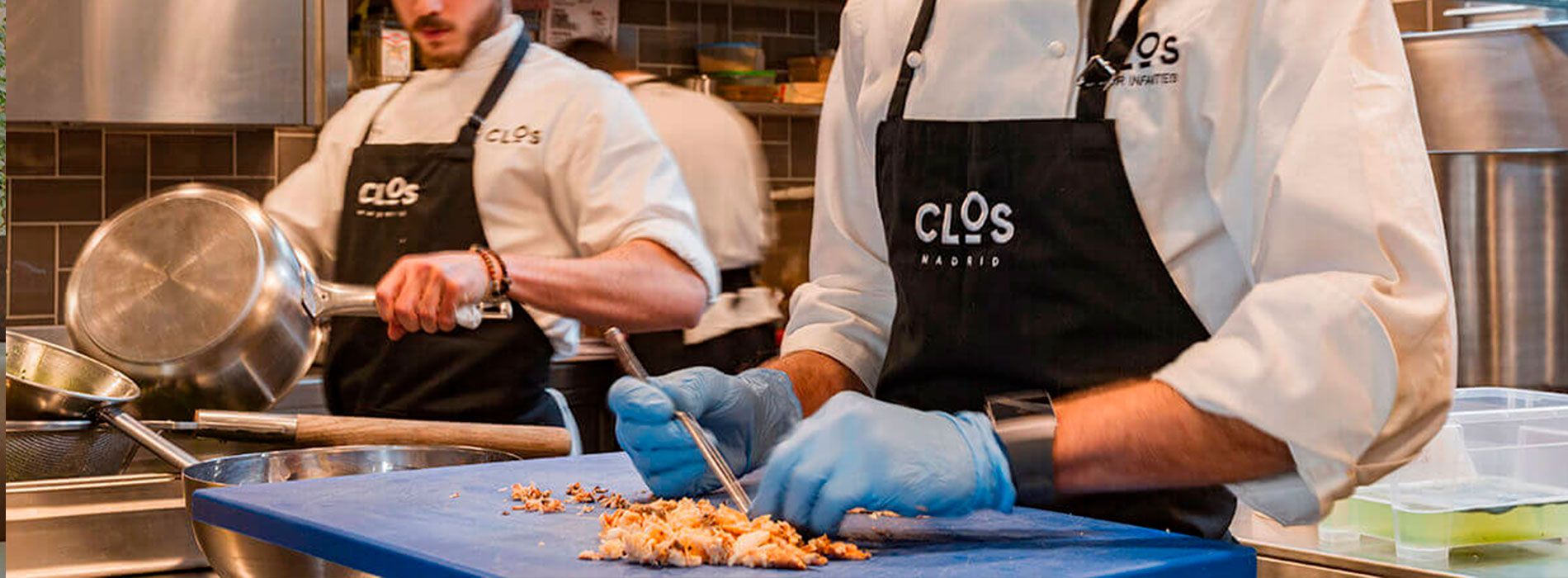 cocineros del restaurante CLOS