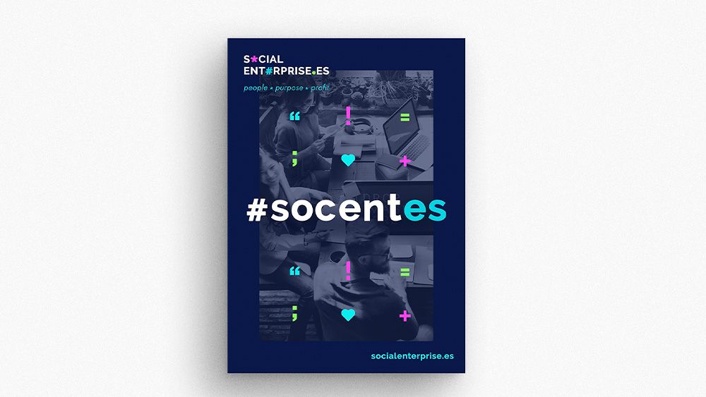 Mockup revista Social Enterprise