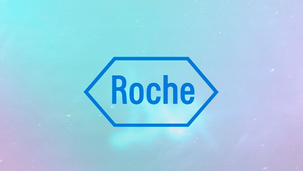 logo roche azul