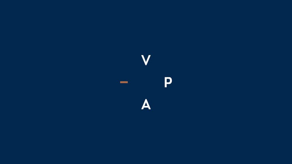 logo VPA fondo azul